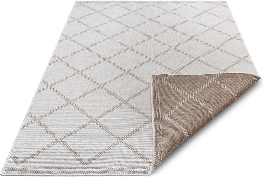 HANSE Home Vloerkleed Corsica tweezijdig te gebruiken kleed Binnen- en buitengebruik weerbestendig balkon loper woonkamer waterbestendig - Foto 10