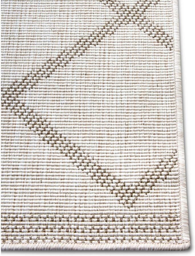 HANSE Home Vloerkleed Corsica tweezijdig te gebruiken kleed Binnen- en buitengebruik weerbestendig balkon loper woonkamer waterbestendig - Foto 3