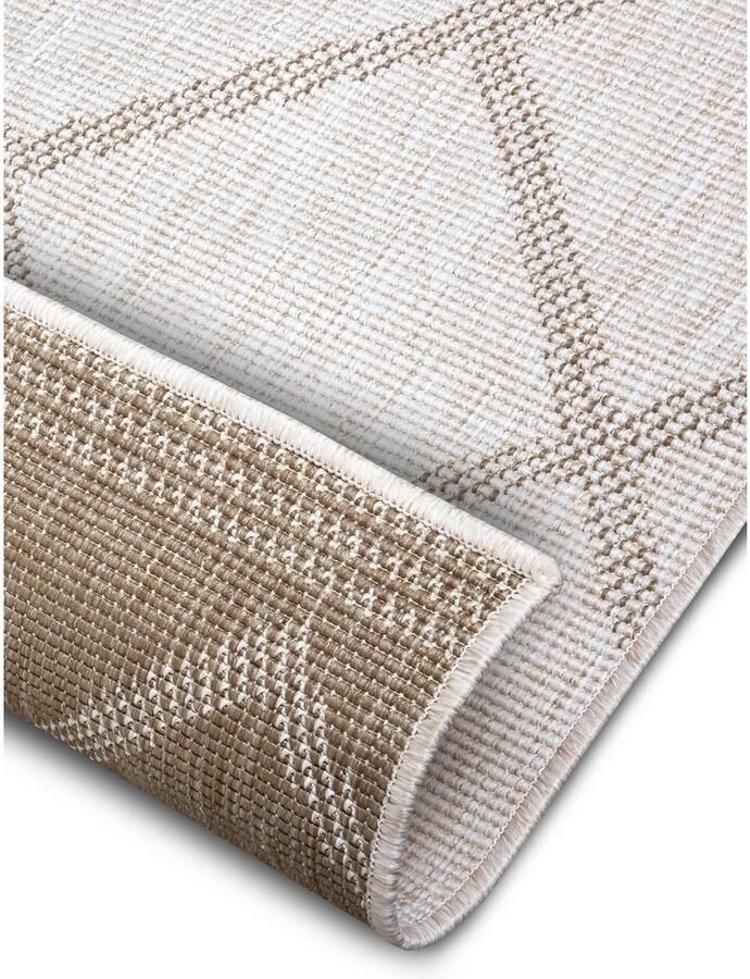 HANSE Home Vloerkleed Corsica tweezijdig te gebruiken kleed Binnen- en buitengebruik weerbestendig balkon loper woonkamer waterbestendig - Foto 2