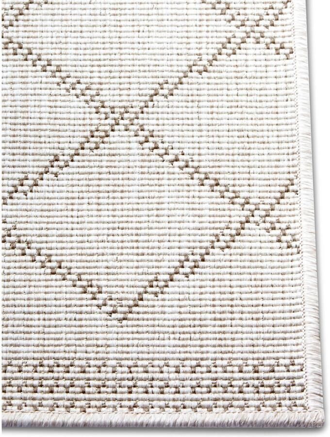 HANSE Home Vloerkleed Corsica tweezijdig te gebruiken kleed Binnen- en buitengebruik weerbestendig balkon loper woonkamer waterbestendig - Foto 4