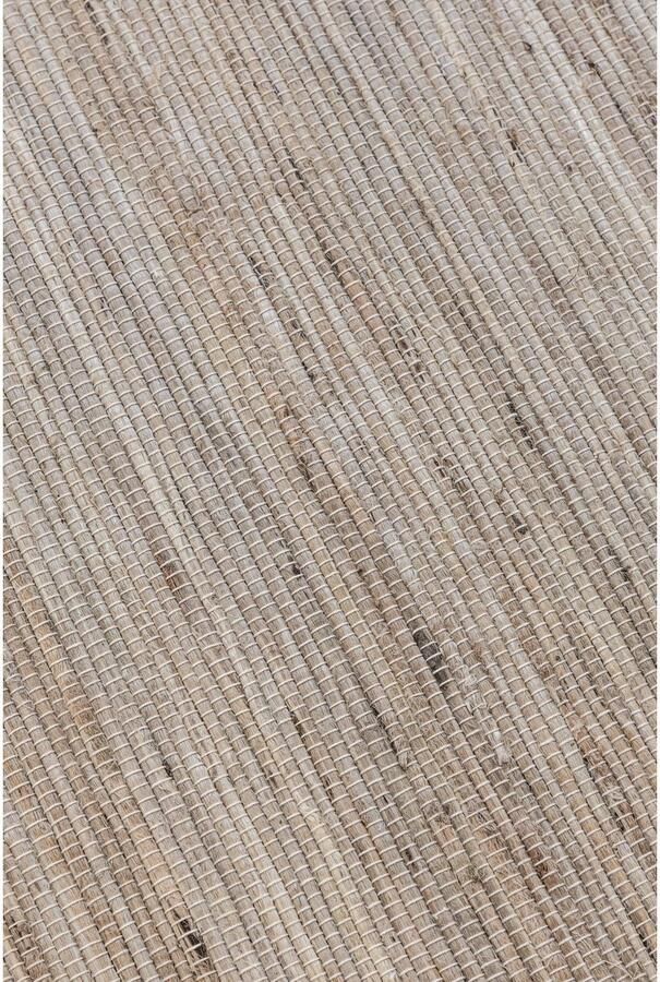 HANSE Home Vloerkleed Dhaka jute tapijt Loper handgeweven jute wol natuur woonkamer hal klassiek - Foto 6