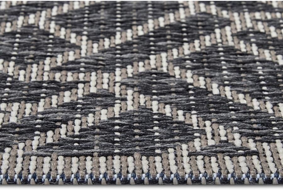 HANSE Home Vloerkleed Eru slijtvaste onderhoudsvriendelijke robuuste binnen- en buitengebruik weerbestendig - Foto 3