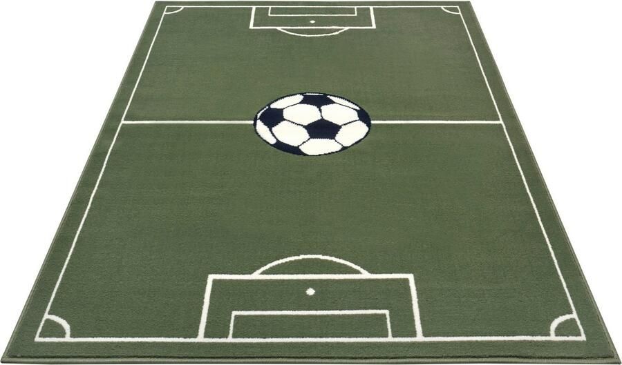 HANSE Home Vloerkleed Estadio Kindertapijt speelmat speelondergrond voetbal kinderkamer - Foto 7