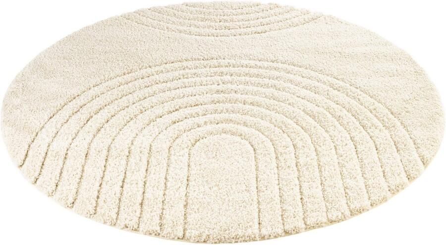 HANSE Home Vloerkleed Fergus Shaggy zacht scandi pluizig woonkamer slaapkamer hal - Foto 4