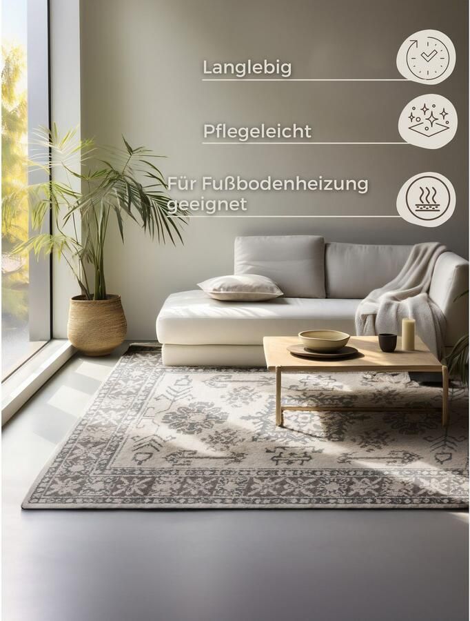 HANSE Home Vloerkleed FLÖDE Orient look slijtvast onderhoudsvriendelijk robuust - Foto 7