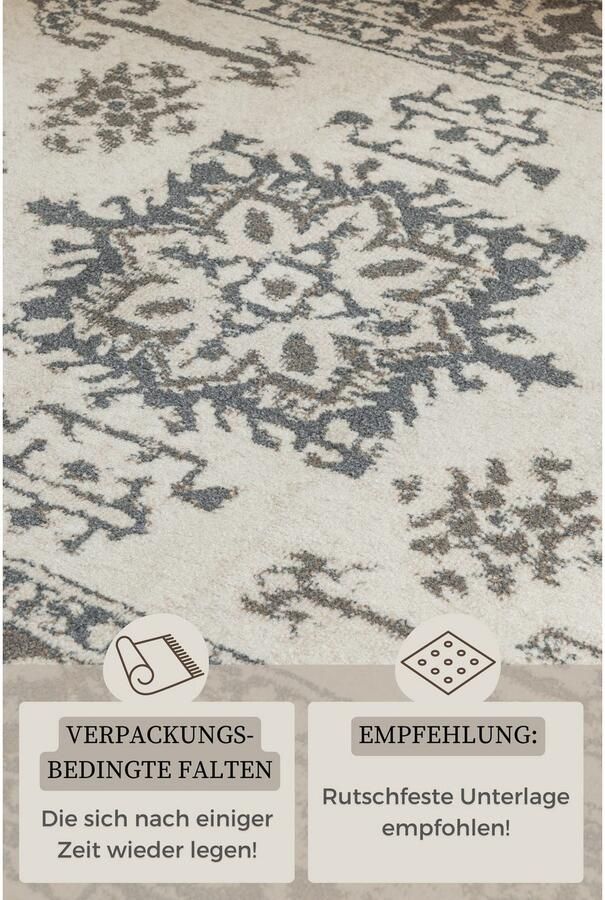 HANSE Home Vloerkleed FLÖDE Orient look slijtvast onderhoudsvriendelijk robuust - Foto 3