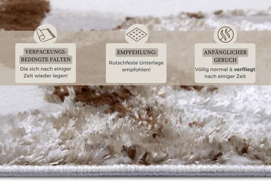 HANSE Home Vloerkleed Floral slijtvast onderhoudsvriendelijk robuust glanzend - Foto 5