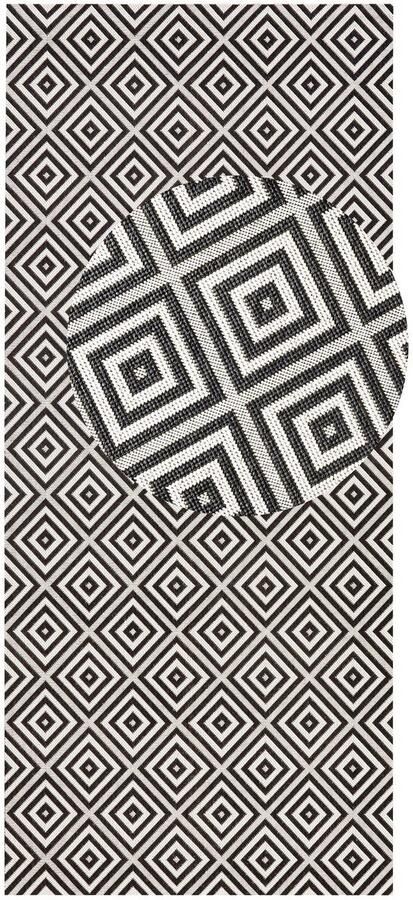 HANSE Home Vloerkleed Geruit Binnen- en buitengebruik loper weerbestendig ruit balkon tuin gang - Foto 6