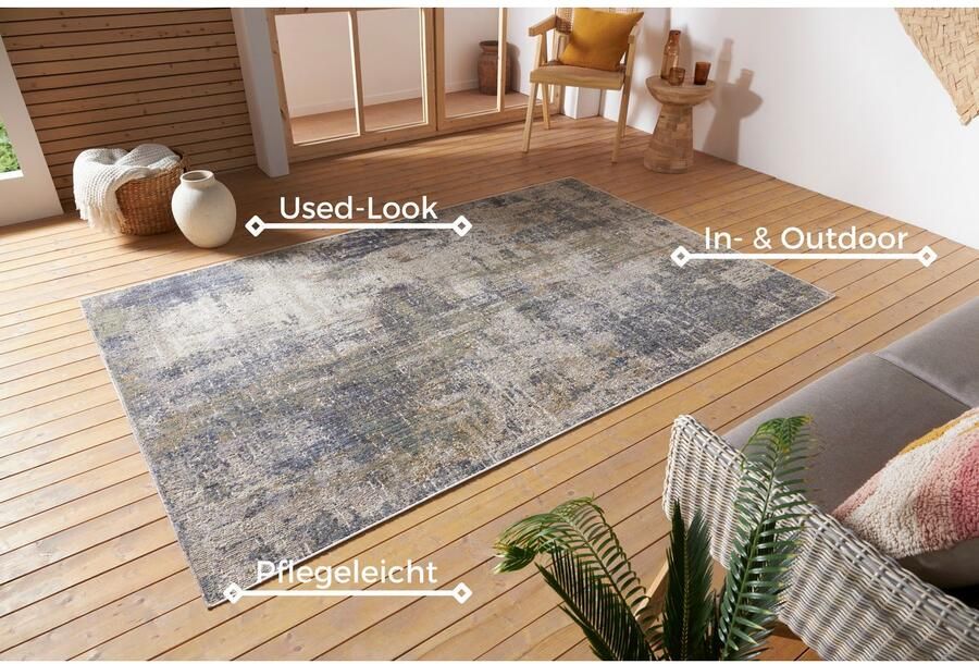 HANSE Home Vloerkleed GIZEH In-& outdoor loper weerbestendig balkon woonkamer oriënt - Foto 5