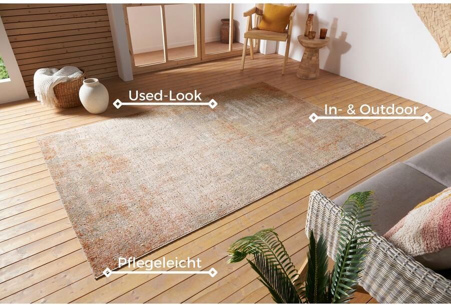 HANSE Home Vloerkleed GIZEH In-& outdoor loper weerbestendig balkon woonkamer oriënt - Foto 2