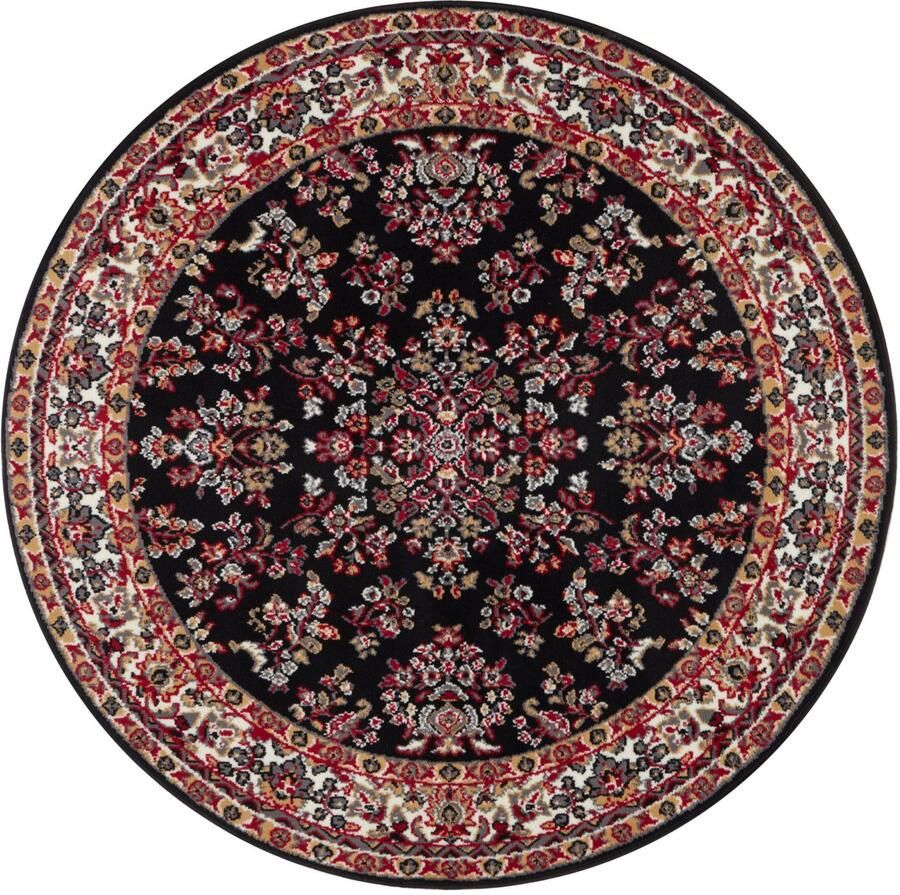 HANSE Home Vloerkleed Halton Korte pool oriënt look met randdessin robuust gemakkelijk in onderhoud afgehecht - Foto 2