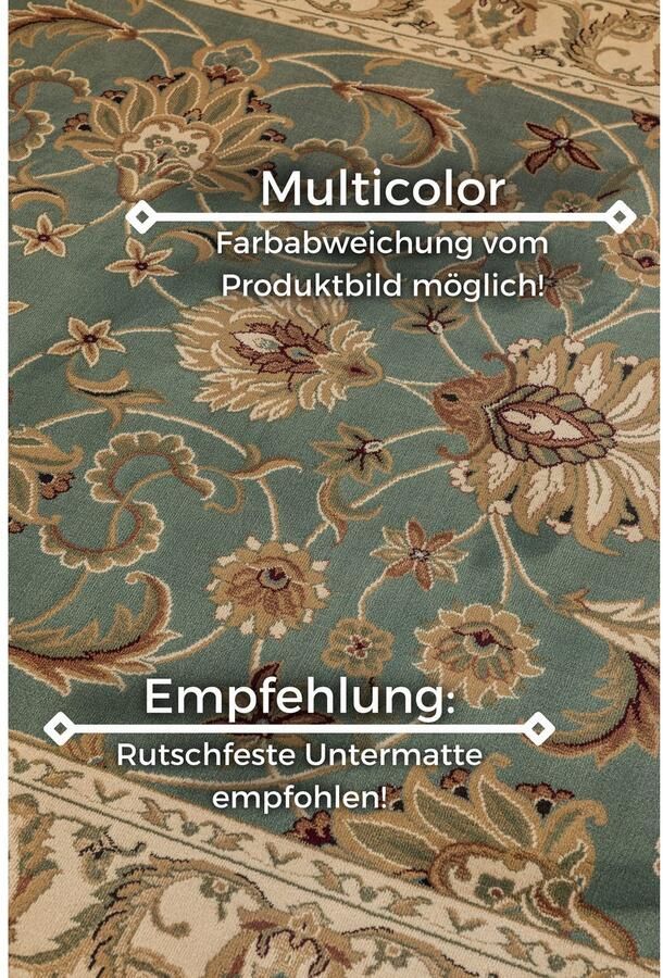 HANSE Home Vloerkleed Harirud Orient look slijtvast onderhoudsvriendelijk robuust - Foto 2