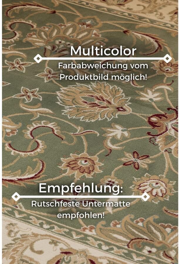 HANSE Home Vloerkleed Harirud Orient look slijtvast onderhoudsvriendelijk robuust - Foto 3