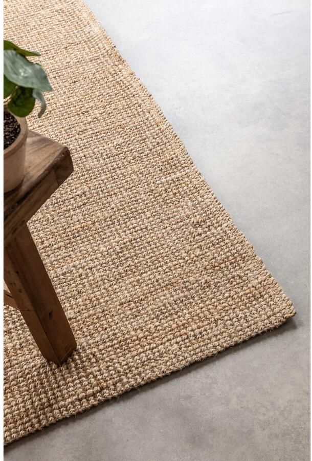 HANSE Home Vloerkleed Jaipur jute tapijt als loper en rond 100% natuurlijke vezel duurzaam woonkamer eetkamer slaapkamer grs - Foto 6