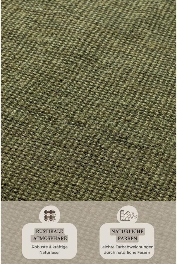 HANSE Home Vloerkleed Jaipur jute tapijt als loper en rond 100% natuurlijke vezel woonkamer eetkamer slaapkamer grs - Foto 5