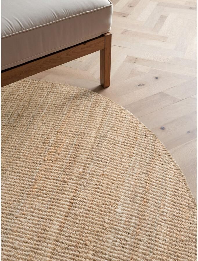 HANSE Home Vloerkleed Jaipur jute tapijt als loper en rond 100% natuurlijke vezel woonkamer eetkamer slaapkamer grs - Foto 6