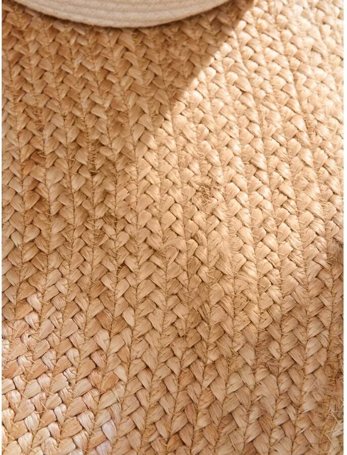 HANSE Home Vloerkleed Jutta jute tapijt 100% jutevezel natuur woonkamer eetkamer gang boho scandi - Foto 6