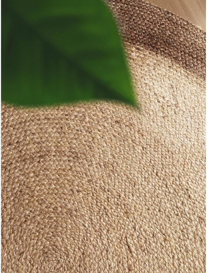 HANSE Home Vloerkleed Jutta jute tapijt 100% jutevezel natuur woonkamer eetkamer gang boho scandi - Foto 5