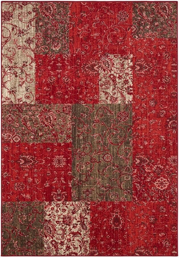 HANSE Home Vloerkleed Kirie Patchwork korte pool loper modern vintage woonkamer hal - Foto 5