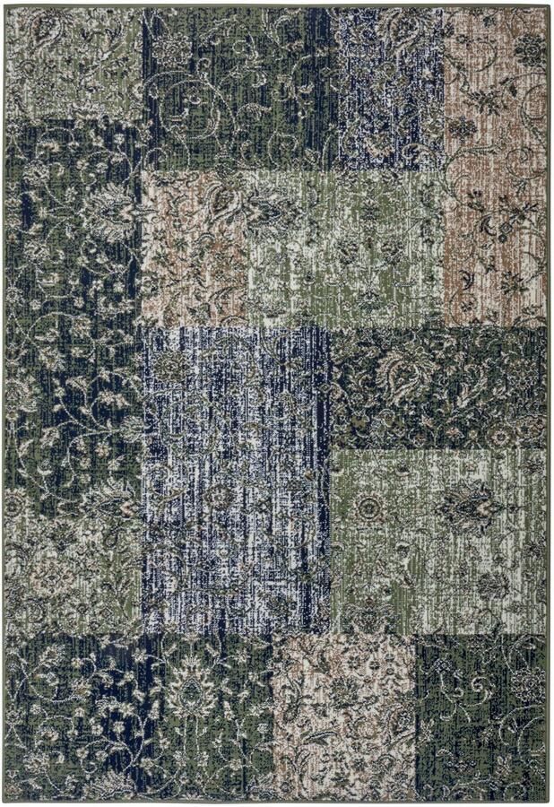 HANSE Home Vloerkleed Kirie Patchwork korte pool loper modern vintage woonkamer hal - Foto 5
