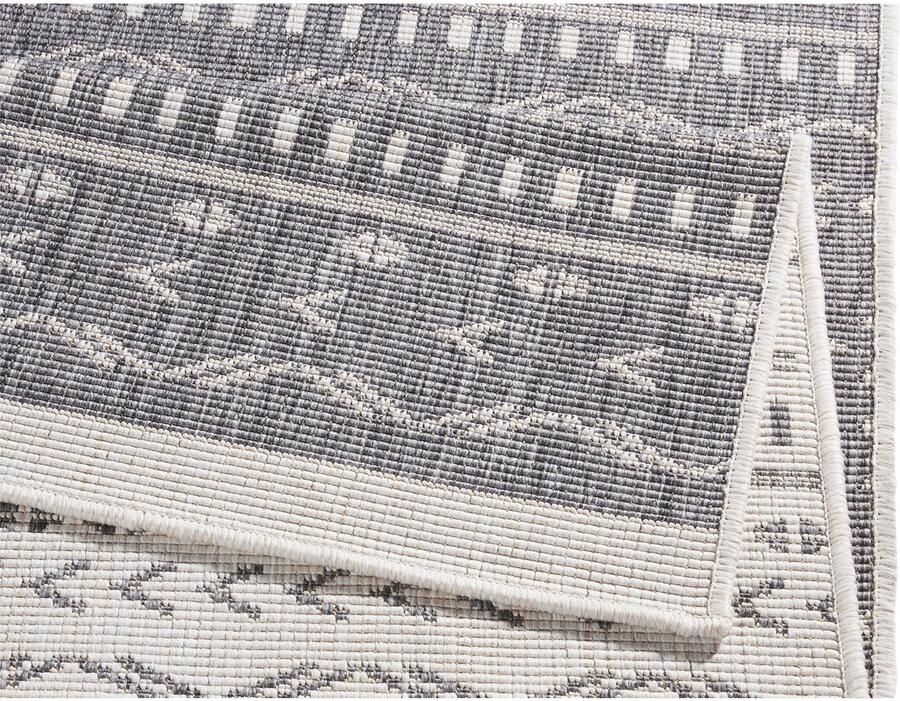 HANSE Home Vloerkleed Kuba omkeerbaar tapijt Binnen- en buitengebruik weerbestendig balkon loper woonkamer waterbestendig - Foto 2