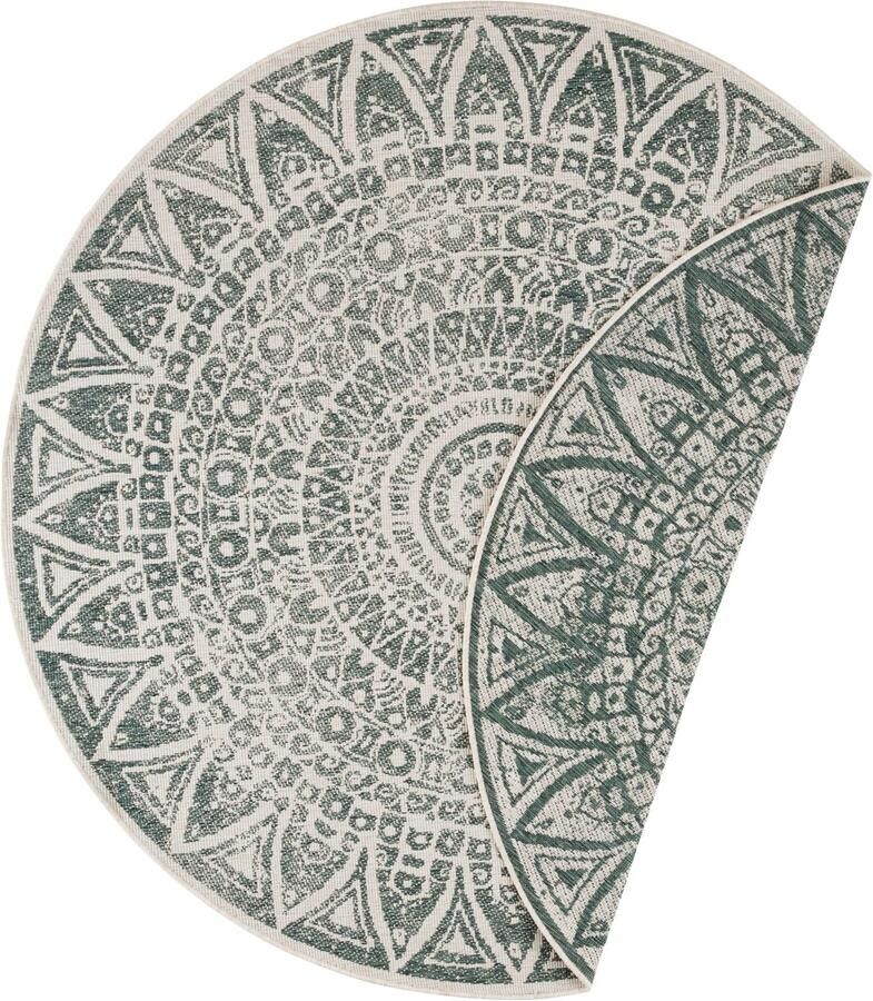 HANSE Home Vloerkleed Lilja omkeerbaar tapijt In- en outdoor dubbelzijdig weerbestendig balkon tuin woonkamer