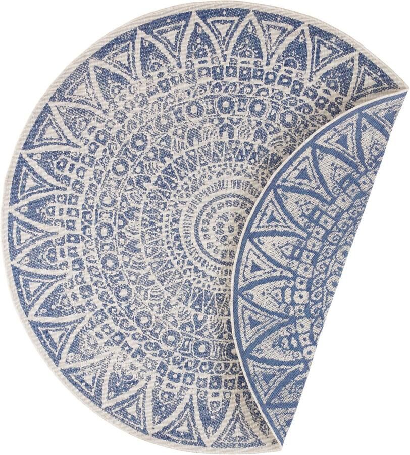 Freundin Home Collection Vloerkleed Lilja omkeerbaar tapijt In- & outdoor tweezijdig te gebruiken kleed weerbestendig balkon tuin woonkamer - Foto 2