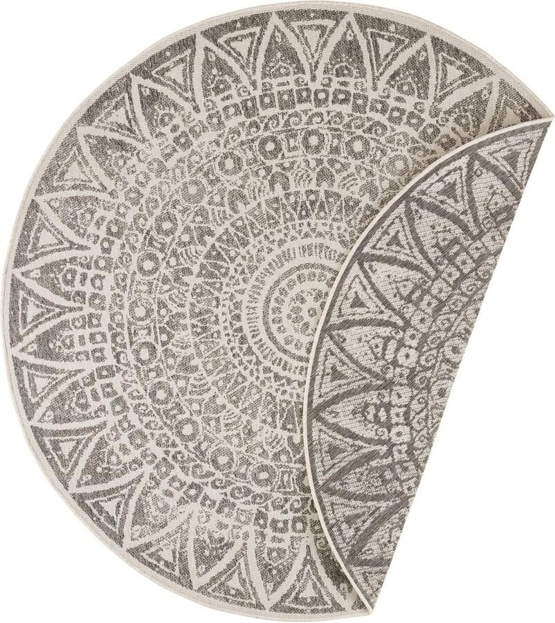 HANSE Home Vloerkleed Lilja omkeerbaar tapijt In- en outdoor dubbelzijdig weerbestendig balkon tuin woonkamer