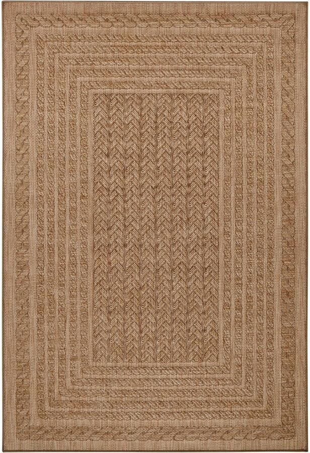 HANSE Home Vloerkleed Limonero In-& Outdoor vlakweefsel sisal-look Scandi tuin woonkamer - Foto 3