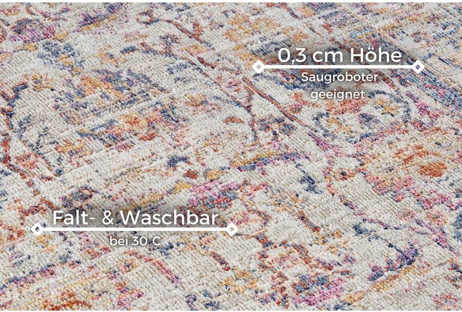 HANSE Home Vloerkleed LUXOR In-& outdoor loper weerbestendig balkon woonkamer oriënt - Foto 4