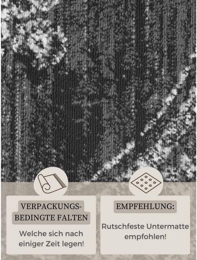 HANSE Home Vloerkleed Lydia Woonkamer slaapkamer gang kortpolig oosters vintage zacht - Foto 3