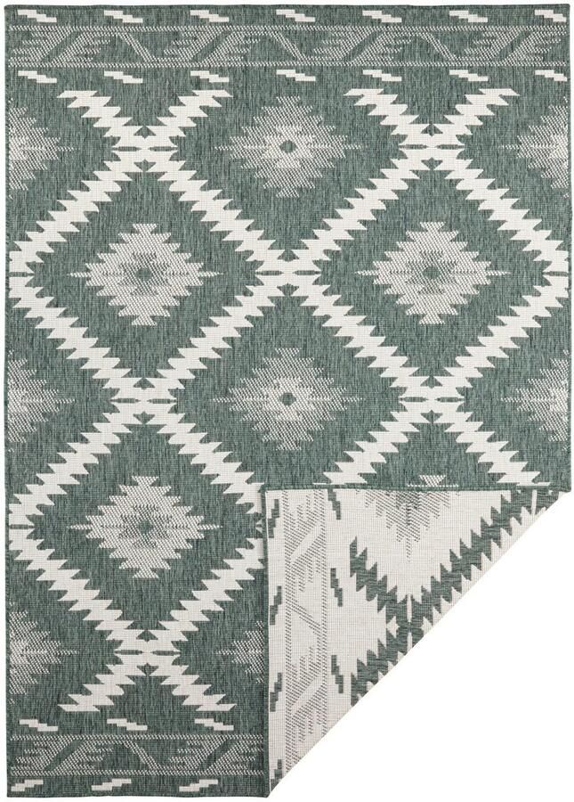 HANSE Home Vloerkleed Malibu omkeerbaar tapijt Binnen- en buitengebruik weerbestendig balkon loper woonkamer waterbestendig - Foto 6