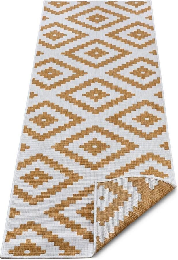 NORTHRUGS Vloerkleed Malaga tweezijdig te gebruiken kleed Binnen- en buitengebruik weerbestendig balkon loper woonkamer waterbestendig - Foto 9