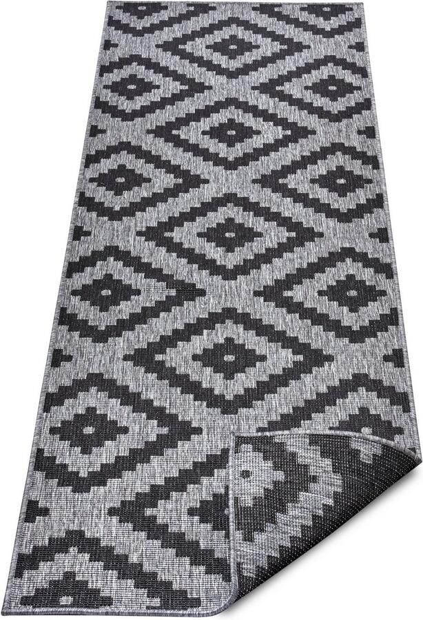 HANSE Home Vloerkleed Malta tweezijdig te gebruiken kleed Binnen- en buitengebruik weerbestendig balkon terras ruit loper woonkamer - Foto 11