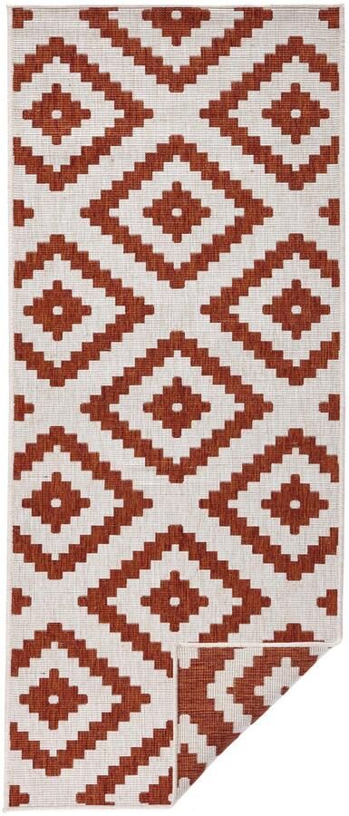 HANSE Home Vloerkleed Malta tweezijdig te gebruiken kleed Binnen- en buitengebruik weerbestendig balkon terras ruit loper woonkamer - Foto 12