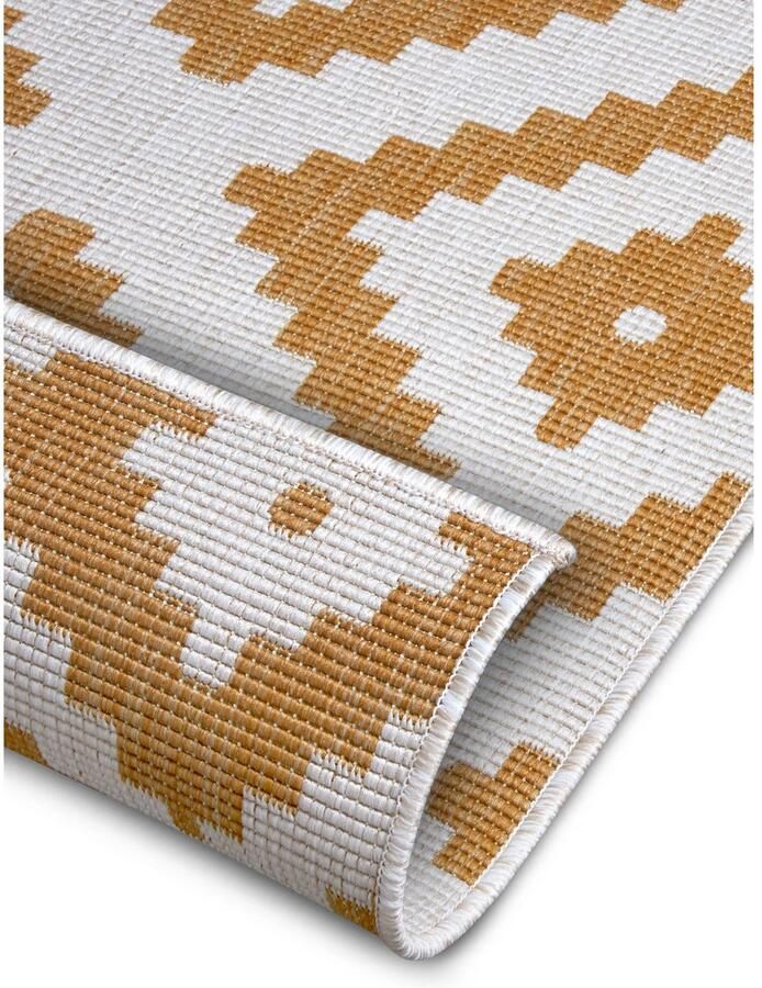 NORTHRUGS Vloerkleed Malaga tweezijdig te gebruiken kleed Binnen- en buitengebruik weerbestendig balkon loper woonkamer waterbestendig - Foto 2