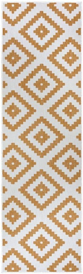 NORTHRUGS Vloerkleed Malaga tweezijdig te gebruiken kleed Binnen- en buitengebruik weerbestendig balkon loper woonkamer waterbestendig - Foto 16