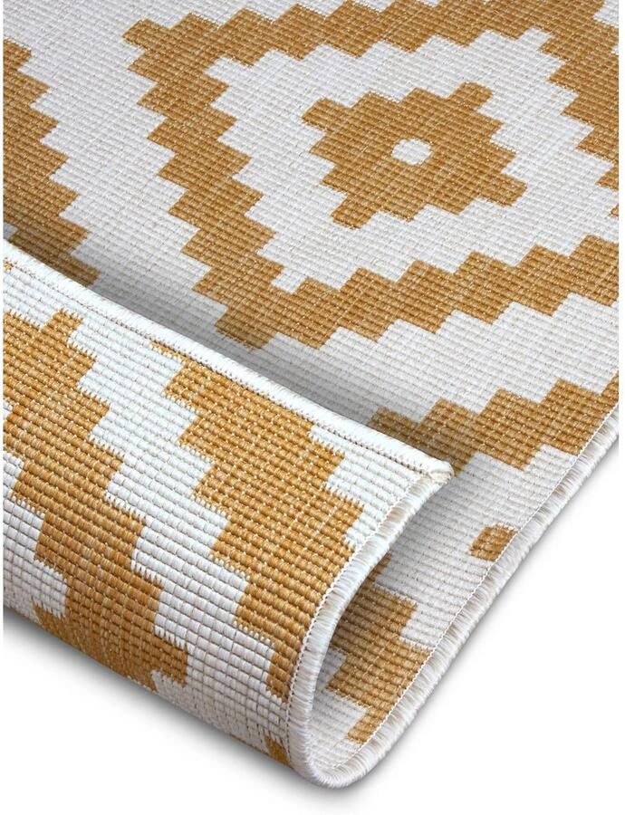 NORTHRUGS Vloerkleed Malaga tweezijdig te gebruiken kleed Binnen- en buitengebruik weerbestendig balkon loper woonkamer waterbestendig - Foto 3