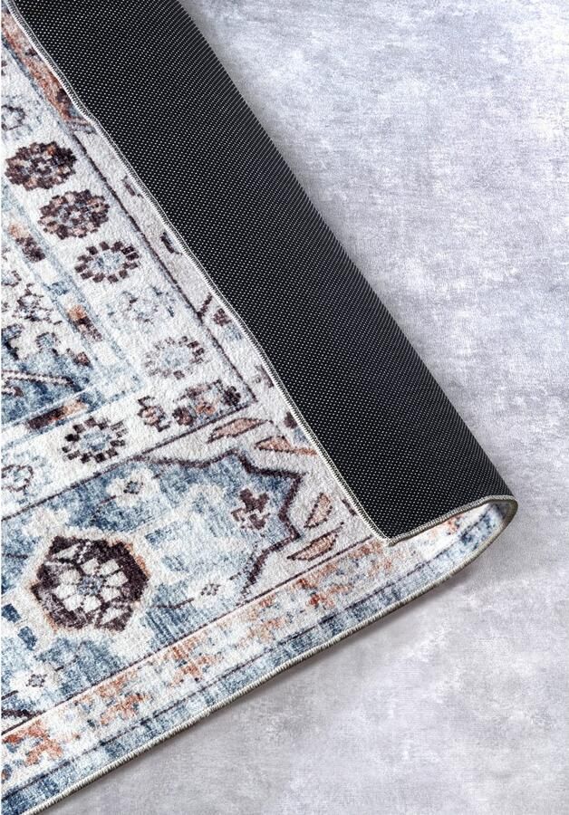 HANSE Home Vloerkleed Meridiem Kortpolig antislip oriënt vintage klassiek woonkamer gang - Foto 5