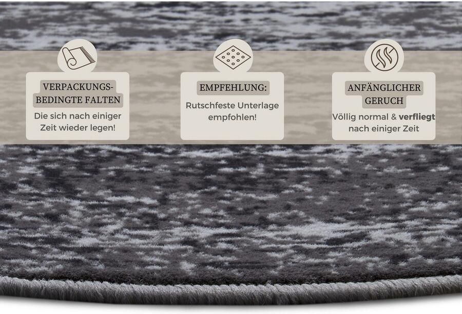 HANSE Home Vloerkleed MERIDIONAL Oriëntaals Oriënt kortpolig woonkamer slaapkamer vintage - Foto 4