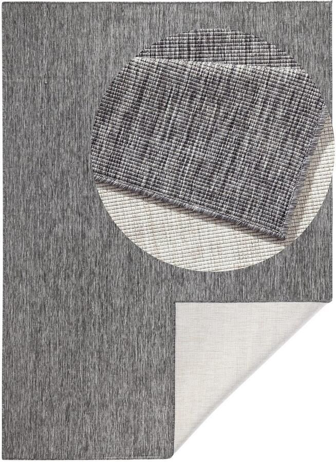 HANSE Home Vloerkleed Miami omkeerbaar tapijt Binnen- en buitengebruik weerbestendig balkon loper woonkamer waterbestendig - Foto 5