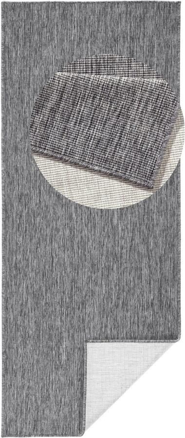 HANSE Home Vloerkleed Miami omkeerbaar tapijt Binnen- en buitengebruik weerbestendig balkon loper woonkamer waterbestendig - Foto 16