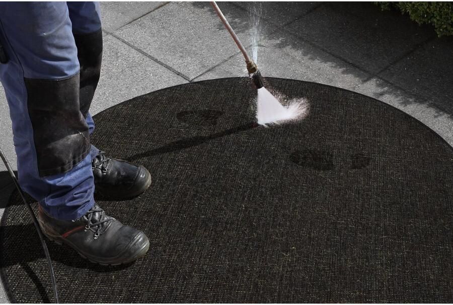 HANSE Home Vloerkleed Miami omkeerbaar tapijt Geschikt voor binnen en buiten weerbestendig balkon tuin woonkamer waterbestendig - Foto 9