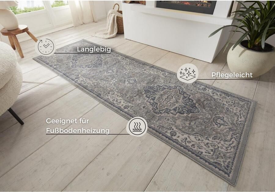 HANSE Home Vloerkleed Orken Korte pool loper oriënt vintage woonkamer slaapkamer eetkamer - Foto 2