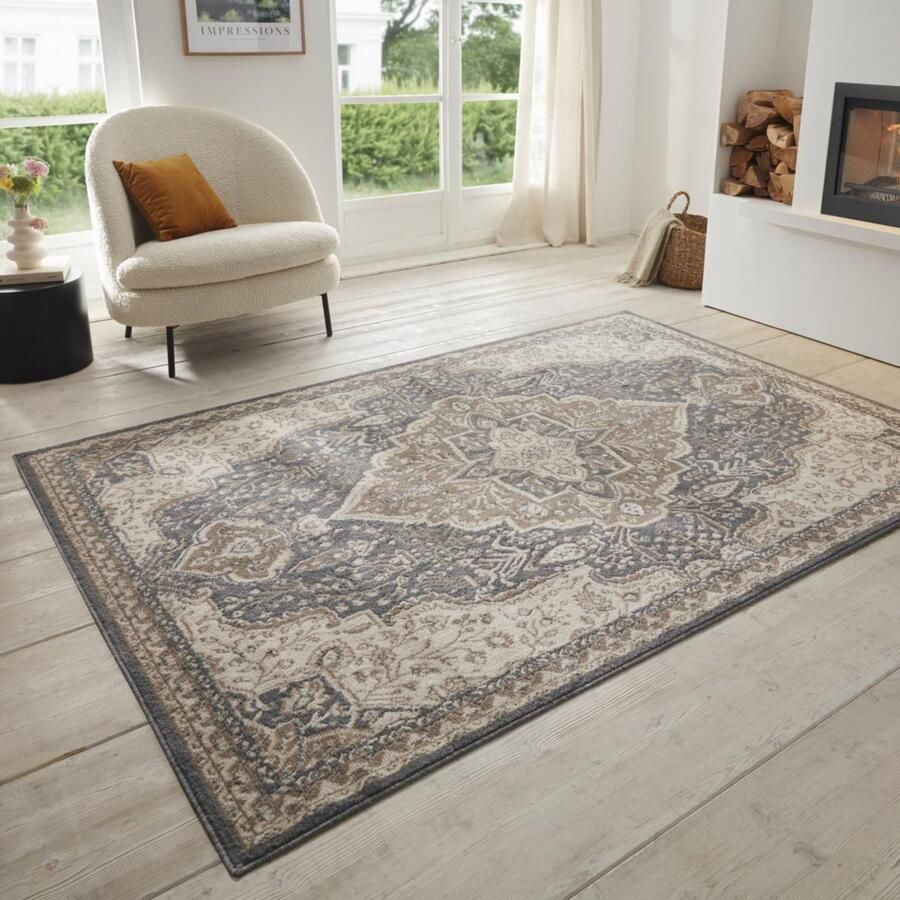 HANSE Home Vloerkleed Orken Korte pool loper oriënt vintage woonkamer slaapkamer eetkamer