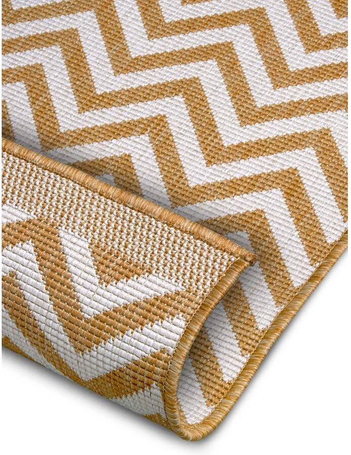 HANSE Home NORTHRUGS Vloerkleed Palma tweezijdig te gebruiken kleed Binnen- en buitengebruik weerbestendig balkon loper woonkamer waterbestendig - Foto 2