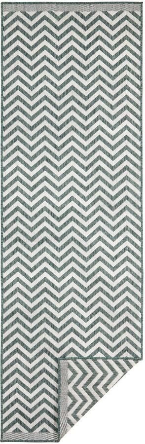 HANSE Home Vloerkleed Palma tweezijdig te gebruiken kleed Binnen- en buitengebruik weerbestendig balkon loper woonkamer waterbestendig - Foto 12