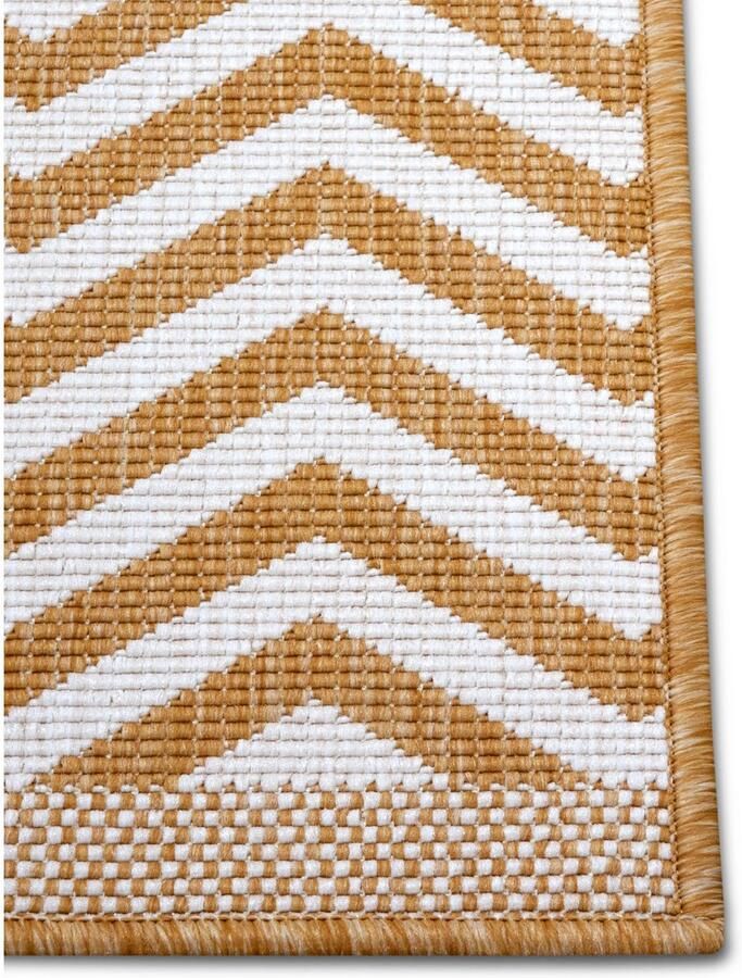 HANSE Home NORTHRUGS Vloerkleed Palma tweezijdig te gebruiken kleed Binnen- en buitengebruik weerbestendig balkon loper woonkamer waterbestendig - Foto 4