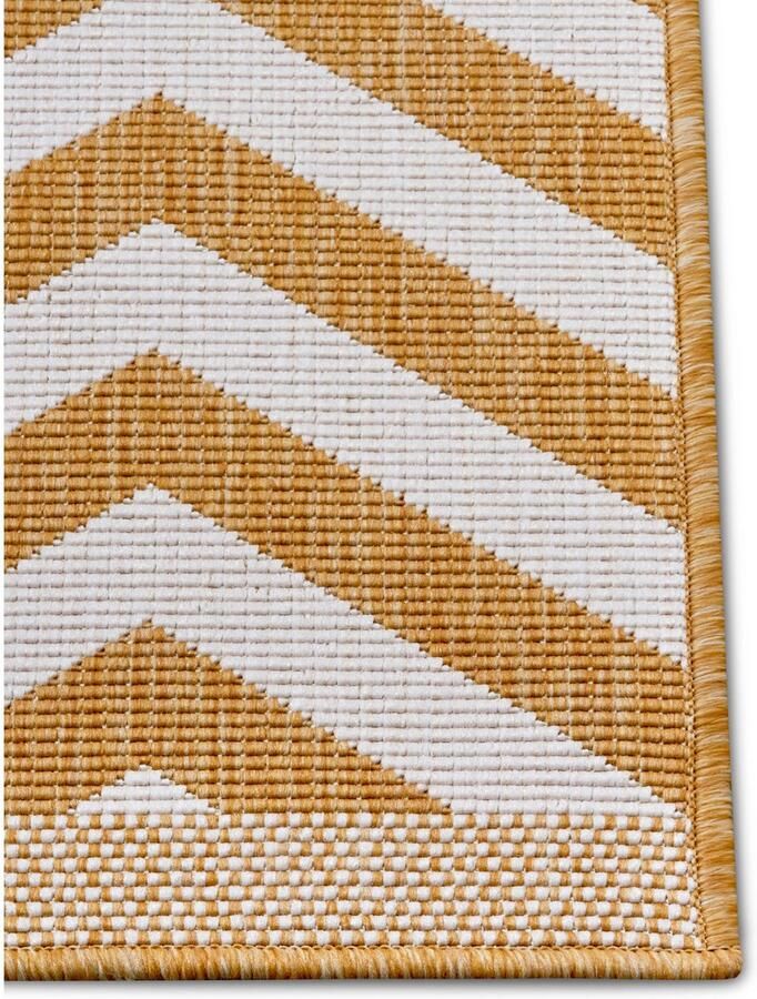 HANSE Home NORTHRUGS Vloerkleed Palma tweezijdig te gebruiken kleed Binnen- en buitengebruik weerbestendig balkon loper woonkamer waterbestendig - Foto 5