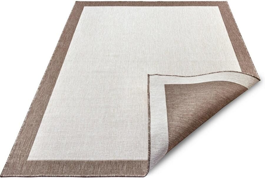 HANSE Home Vloerkleed Panama tweezijdig te gebruiken kleed Binnen- en buitengebruik weerbestendig balkon loper woonkamer waterbestendig - Foto 10